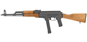 Century Arms WASR-M RI3765-N 9mm rifle wood stock with 33rd Glock-style magazine