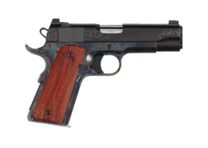Dan Wesson Heirloom 1911 .45 ACP 4.25in commander with cocobolo grips and engraved slide
