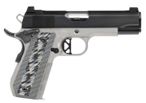 Dan Wesson V-Bob two-tone .45 ACP pistol 4.25 in match barrel G10 grips