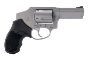 Taurus 850 revolver .38 Special 3-inch stainless with black rubber grip