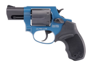 Taurus 856 Ultra-Lite .38 Special 2.00 in revolver sky blue frame matte black cylinder