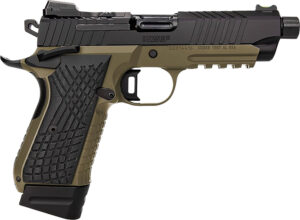 Kimber KDS9C TFS 3100023 9mm 4.6-inch threaded pistol FDE/black with G-10 grips