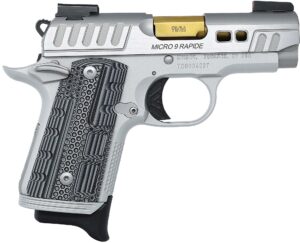 Kimber Micro 9 Rapide Dawn 9mm 3.15in two-tone pistol with G10 grips