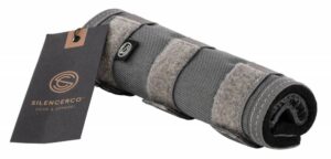 SilencerCo AC1982 high temp 7.5-inch suppressor cover gray nylon