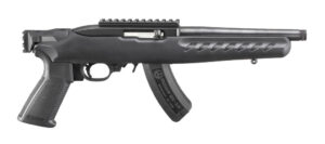 Ruger 22 Charger .22 LR pistol, 8 inch threaded barrel, matte black, 15-round magazine