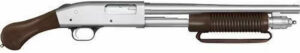 Mossberg 590 Nightstick 12ga chrome 14in with walnut pistol grip