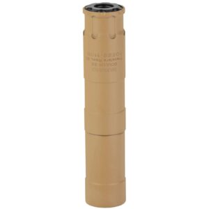 Rugged Suppressors Oculus22 suppressor FDE 1/2x28 17-4 stainless 5.25in
