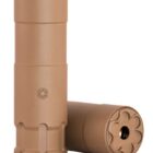 Rugged Suppressors Oculus22 suppressor FDE 1/2x28 17-4 stainless 5.25in