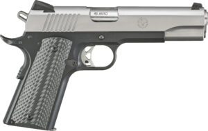 Ruger SR1911 Lightweight .45 ACP 5-inch stainless slide black aluminum frame G10 grips
