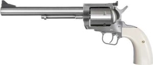 Magnum Research BFR .45-70 7.5 in brushed stainless revolver with Bisley white laminate grip