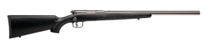 Savage B.Mag 17 WSM 22 inch bolt-action rifle with black synthetic stock