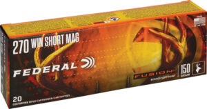 FEDERAL FUSION 270 WSM 150GR - FUSION 20RD 10BX/CS
