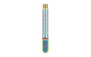 Ballistic Advantage BAPSG195T3W 9mm iridescent PVD spiral fluted threaded barrel for Glock 19