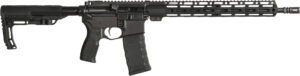 Bersa BAR15 300 BLK 16in M-LOK rifle with Mission First Tactical minimalist stock, matte finish