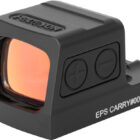 Holosun EPS Carry RD-6 enclosed pistol red dot sight in black anodized