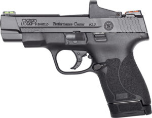 Smith & Wesson Performance Center M&P Shield M2.0 9mm 4-inch pistol with 4 MOA red dot and cleaning kit