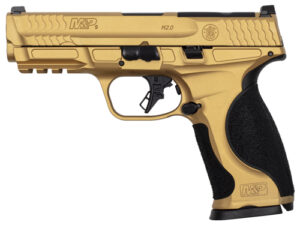 Smith & Wesson M&P9 M2.0 Metal 9mm 4.25 inch Gold Cerakote pistol