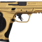 Smith & Wesson M&P9 M2.0 Metal 9mm 4.25 inch Gold Cerakote pistol