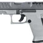 Walther PDP Compact 9mm 4-inch two-tone gray and black pistol, optic-ready