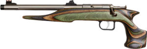 Chipmunk Pistol Hunter .22 LR 10.5-inch threaded stainless barrel with camo laminate stock