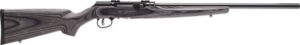 Savage A17 Target Sporter 17 HMR 22 in heavy barrel gray laminate stock