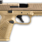 FN 509M MRD midsize 9mm pistol Flat Dark Earth 4-inch barrel optics-ready