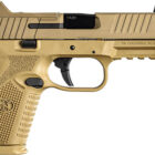 FN 509M Midsize Tactical 9mm FDE 4.5in threaded barrel optics-ready