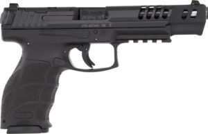 Heckler & Koch VP9-B Match 9mm optics-ready pistol with 5.51 inch barrel and four magazines, black