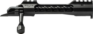 Aero Precision Solus lightweight Rem 700 long action receiver, black nitride finish, 416 stainless