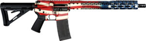 Black Rain Ordnance Spec+ Patriot 5.56 NATO 16in American Flag rifle side view