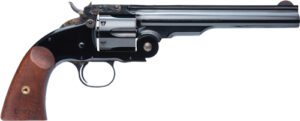 Cimarron No.3 Schofield .38 Special 7 inch blued revolver with walnut grips