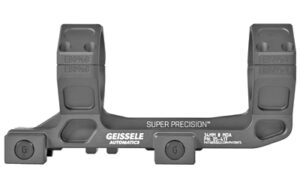 Geissele Super Precision 34mm scope mount and rings, black anodized