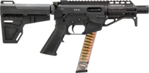 Freedom Ordnance FX-9P4 FX-9 9mm AR-style pistol, black