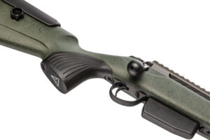 Tikka T3x Super Varmint .243 Win rifle with Roughtech green synthetic stock
