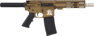 Great Lakes GL15223SSPBRZ GL-15 AR-style pistol, bronze finish, stainless barrel