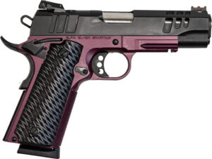 Great Lakes GL1911-45CSSCHY 1911 .45 ACP 4.25in black slide black cherry frame