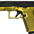 Great Lakes GL19GGLD 9mm 4-inch pistol Galaxy Gold frame black slide RMR cut