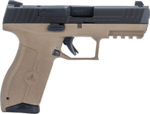 IWI Masada 9mm optics-ready pistol Flat Dark Earth frame black slide