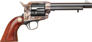 Cimarron P-Model .38-40 Winchester 5.5 inch blued barrel case-colored frame walnut grips