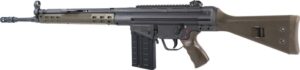 PTR-91 GIR .308 rifle with green synthetic stock and parkerized metal finish