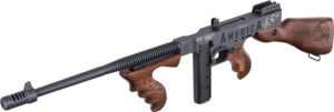 Auto-Ordnance Thompson 1927A-1 Trump Save America .45 ACP 16.5 inch carbine with engraved walnut furniture