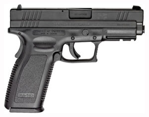 Springfield Armory XD Service 9mm 4-inch black pistol with two magazines
