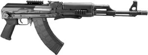 Zastava ZPAPM70 AK 7.62x39 black underfolding stock side view