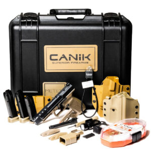 Canik METE SFX Loadout 9mm pistol black slide flat dark earth frame HG7604-N