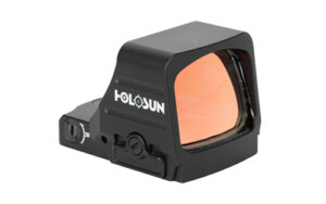 Holosun HE507COMP-GR reflex sight with large 1.1 x 0.87 inch window and green CRS reticle