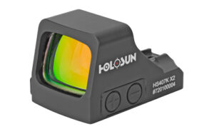 Holosun HS407K-X2 6 MOA red dot reflex sight in black anodized finish