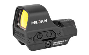 Holosun HS510C open reflex sight, 2 MOA dot and 65 MOA circle, black