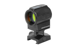 Holosun SCRS-RD 2 MOA red dot solar charging 20mm tube sight in black