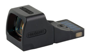 Holosun SCS MP2 Green Solar Charging Red Dot Sight in black anodized finish