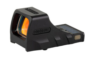 Holosun SCS-PDP-GR green 2 MOA dot and 32 MOA circle solar red dot sight for Walther PDP, black finish